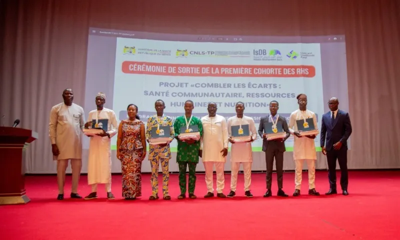 Cérémonie de sortie de la 1ère cohorte du projet